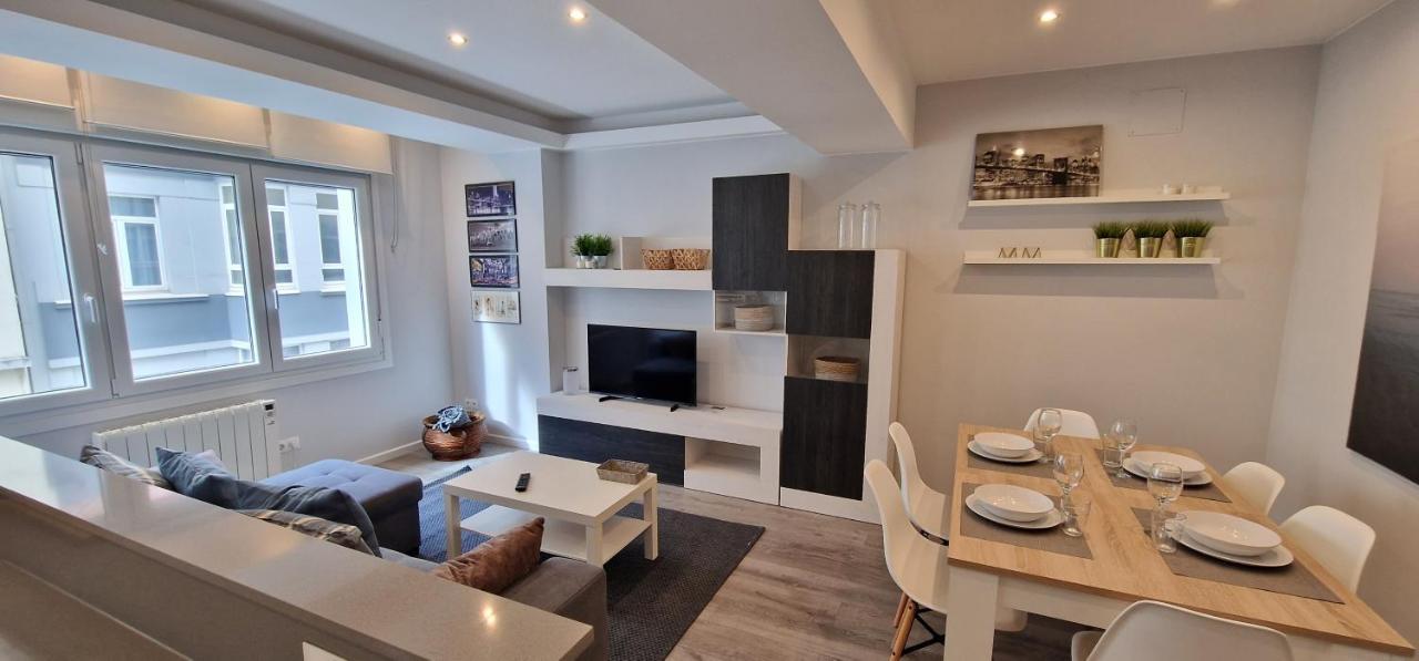 Fantástico Dúplex de 3 habitaciones, cerca de todo, para disfrutar de la ciudad La Coruña Esterno foto