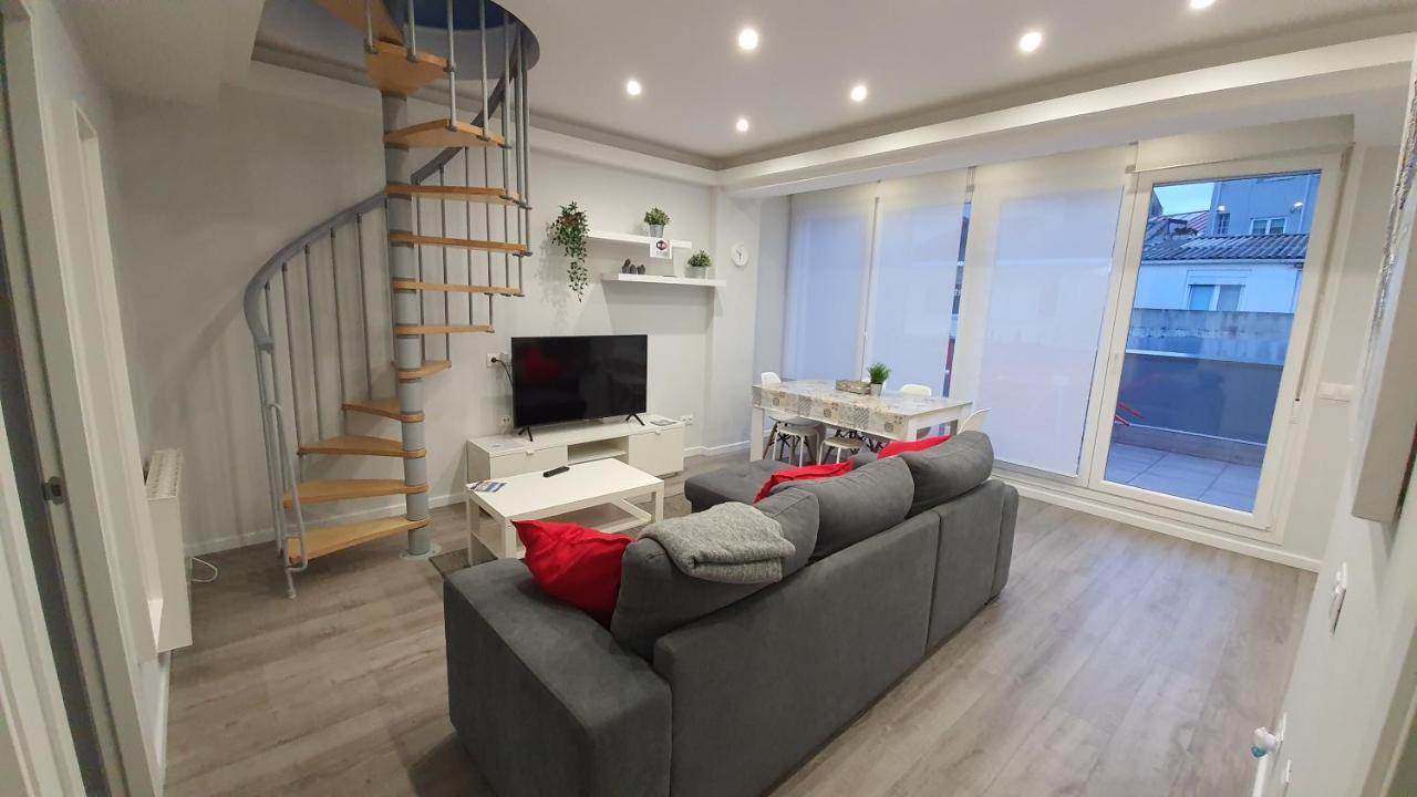 Fantástico Dúplex de 3 habitaciones, cerca de todo, para disfrutar de la ciudad La Coruña Esterno foto